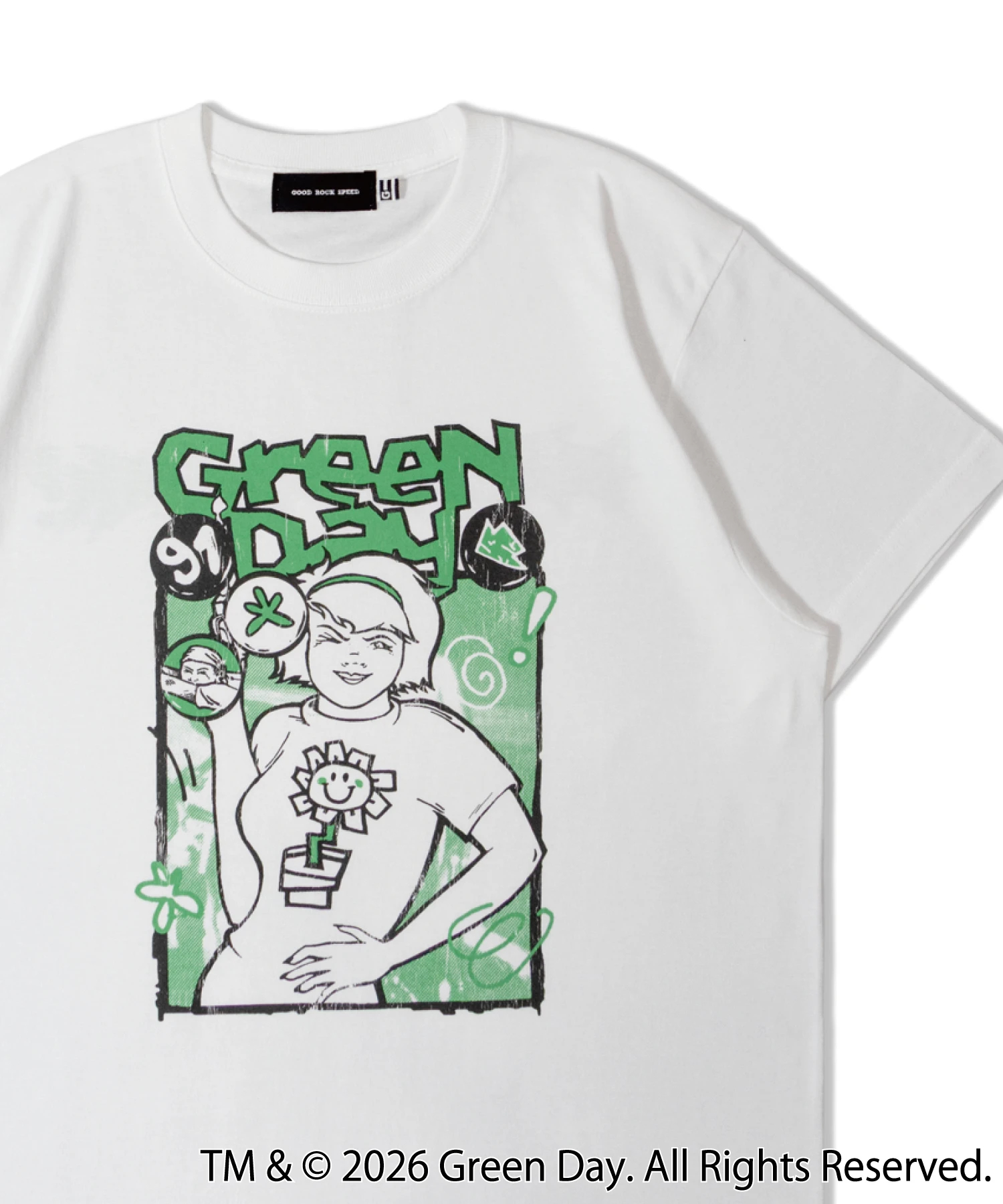 GOOD ROCK SPEED/グッドロックスピード Green Day SS TEE(MENS