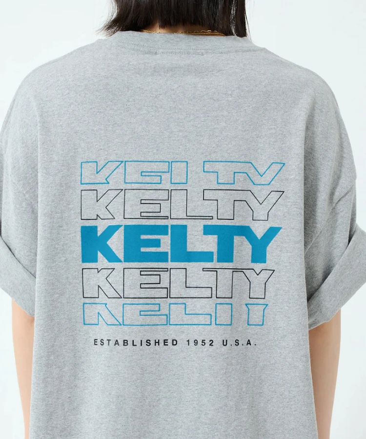 JACKROSE(ジャックローズ) |KELTY/ケルティ BACK TYPO LOGO S/S T-SHIRT(MENS)