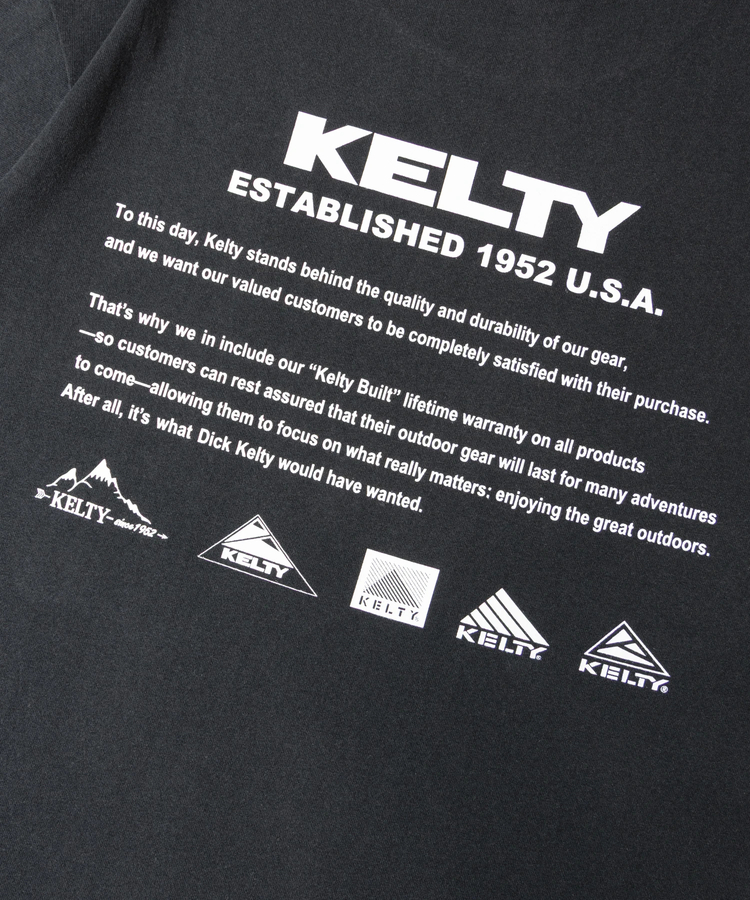 JACKROSE(ジャックローズ) |KELTY/ケルティ BACK HISTORY LOGO S/S T-SHIRT(MENS)