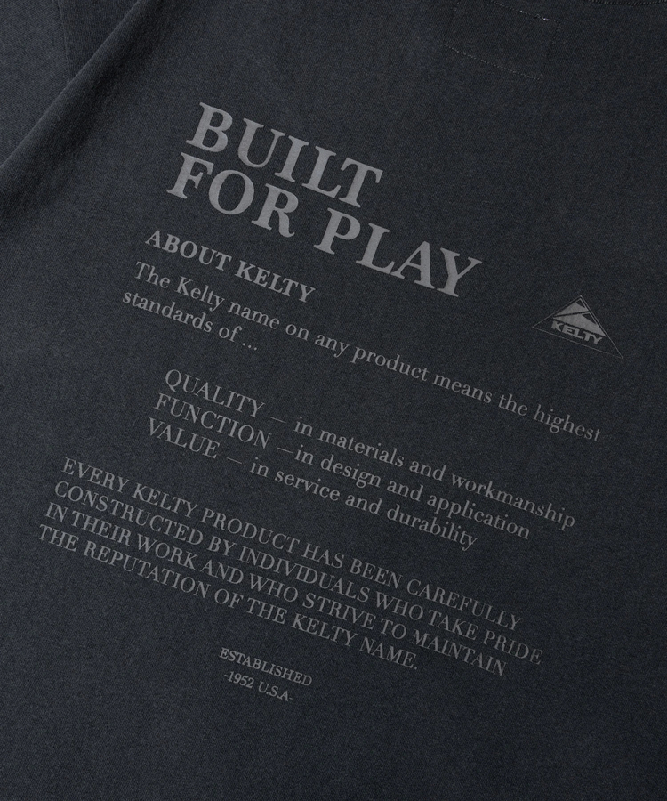 JACKROSE(ジャックローズ) |KELTY/ケルティ URBAN LETTERED S/S T-SHIRT(MENS)