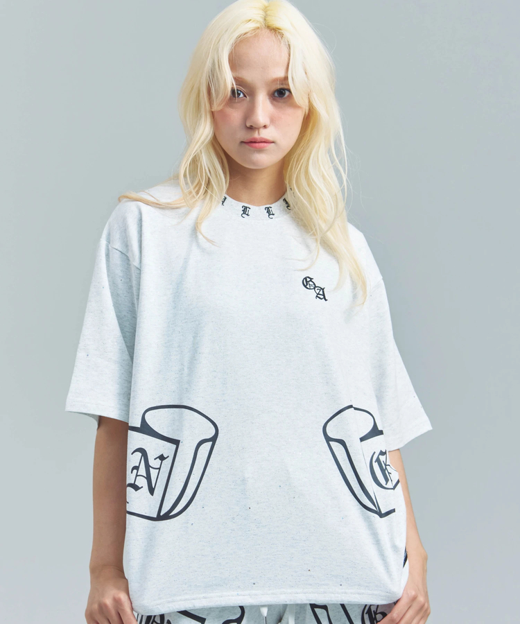JACKROSE(ジャックローズ) |GA Glitter Emblem SS Tee(MENS)