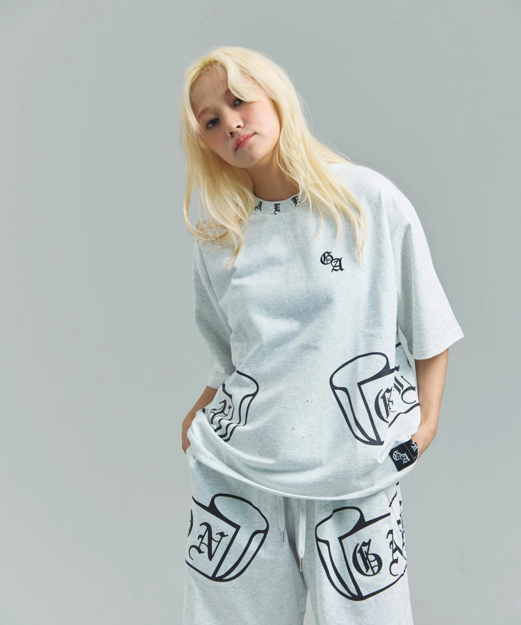 JACKROSE(ジャックローズ) |GA Glitter Emblem SS Tee(MENS)