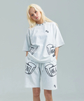 JACKROSE(ジャックローズ) |GA Glitter Emblem SS Tee(MENS)
