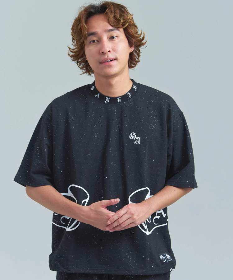 JACKROSE(ジャックローズ) |GA Glitter Emblem SS Tee(MENS)