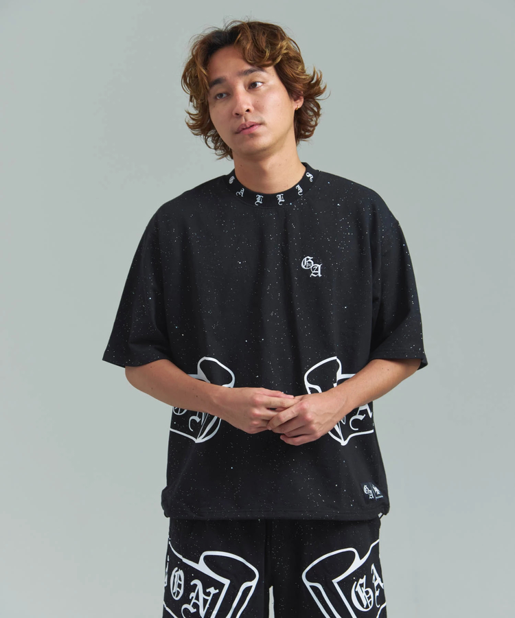 JACKROSE(ジャックローズ) |GA Glitter Emblem SS Tee(MENS)