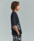 JACKROSE(ジャックローズ) |GA Glitter Emblem SS Tee(MENS)