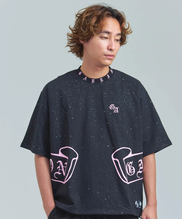 JACKROSE(ジャックローズ) |GA Glitter Emblem SS Tee(MENS)
