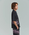 JACKROSE(ジャックローズ) |GA Glitter Emblem SS Tee(MENS)