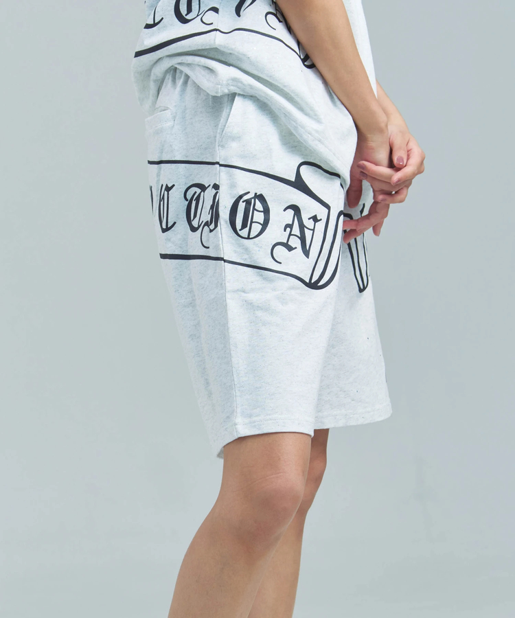JACKROSE(ジャックローズ) |GA Glitter Emblem Shorts(MENS)