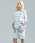JACKROSE(ジャックローズ) |GA Glitter Emblem Shorts(MENS)