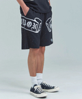 JACKROSE(ジャックローズ) |GA Glitter Emblem Shorts(MENS)