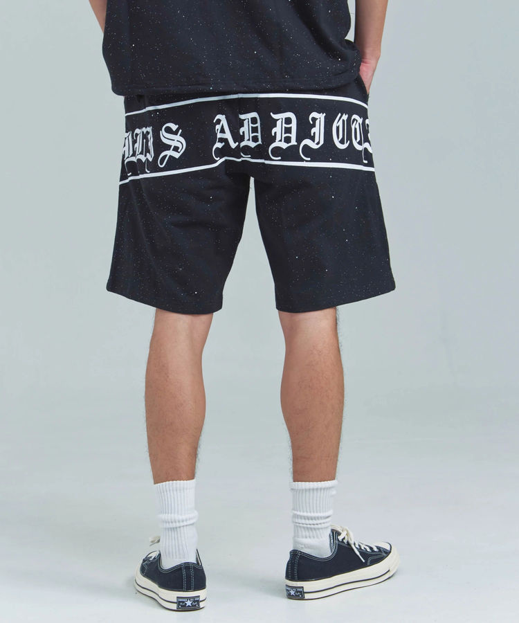 JACKROSE(ジャックローズ) |GA Glitter Emblem Shorts(MENS)