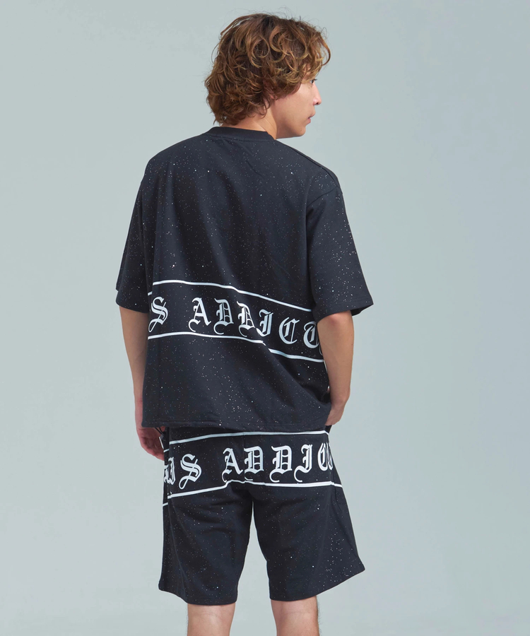 JACKROSE(ジャックローズ) |GA Glitter Emblem Shorts(MENS)