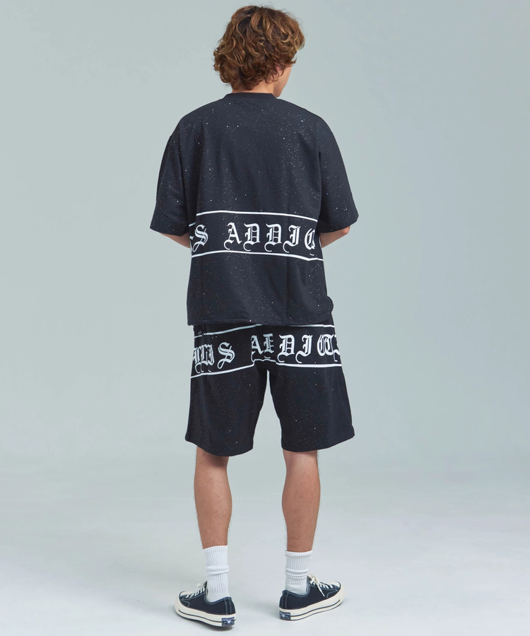 JACKROSE(ジャックローズ) |GA Glitter Emblem Shorts(MENS)