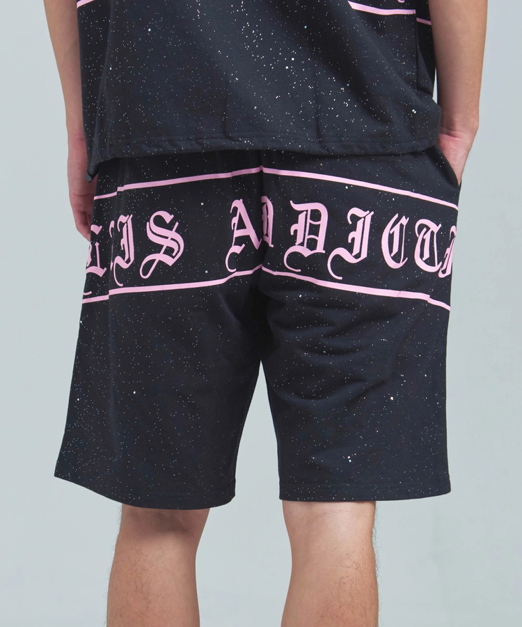 JACKROSE(ジャックローズ) |GA Glitter Emblem Shorts(MENS)