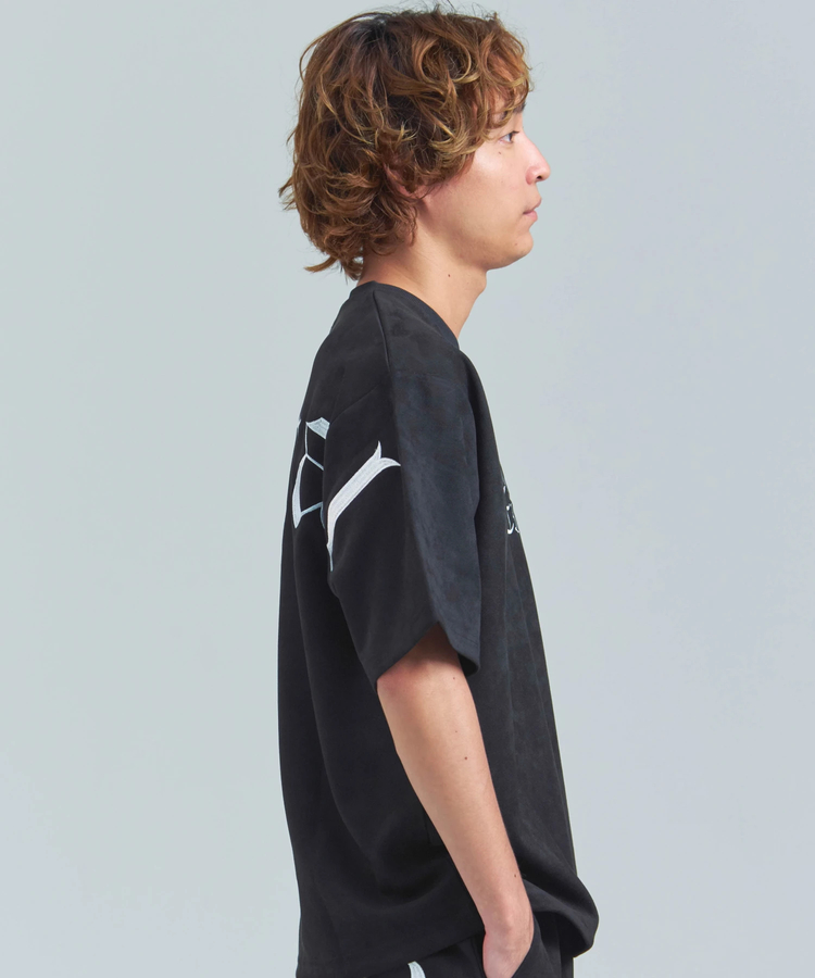 JACKROSE(ジャックローズ) |GA Suede 刺繍 SS Tee(MENS)