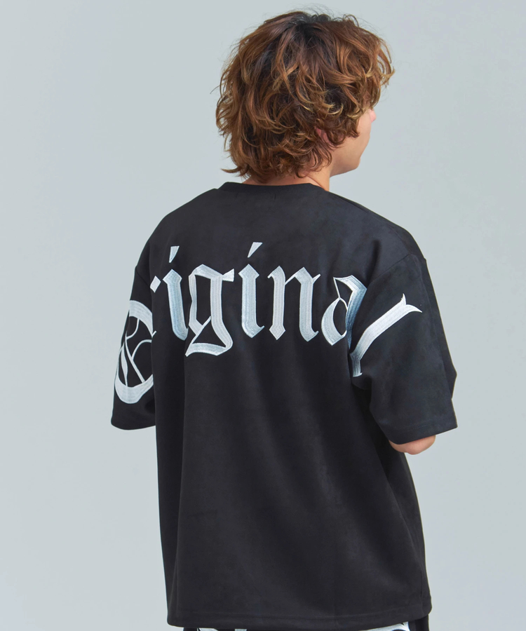 JACKROSE(ジャックローズ) |GA Suede 刺繍 SS Tee(MENS)