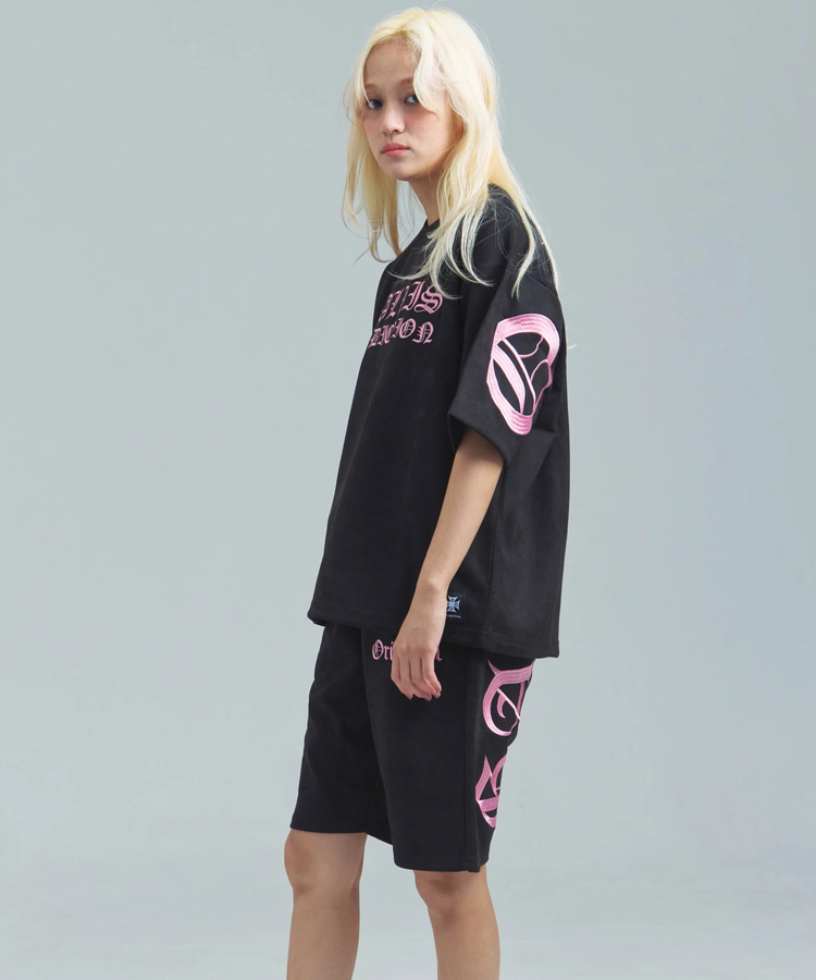 JACKROSE(ジャックローズ) |GA Suede 刺繍 SS Tee(MENS)