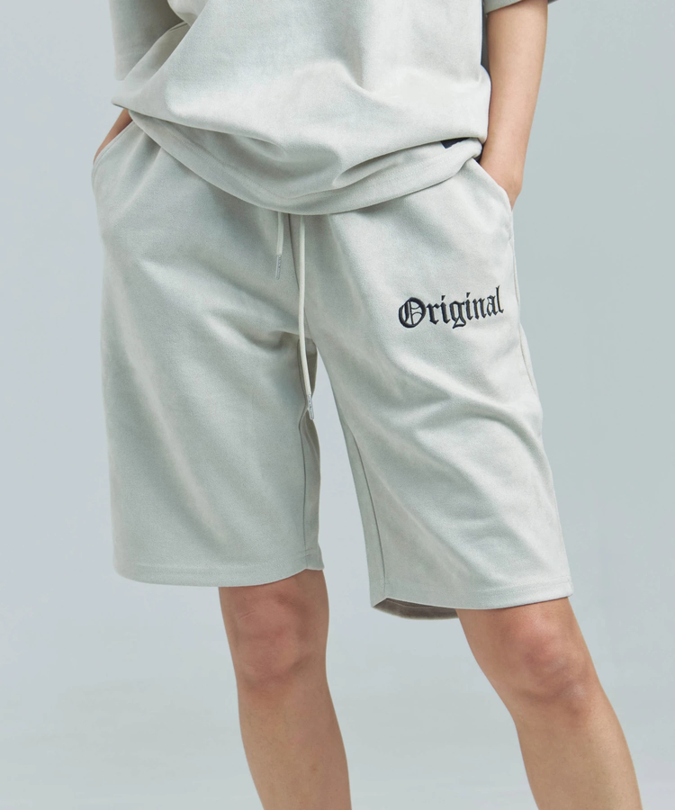 JACKROSE(ジャックローズ) |GA Suede 刺繍 Shorts(MENS)