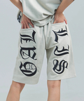 JACKROSE(ジャックローズ) |GA Suede 刺繍 Shorts(MENS)