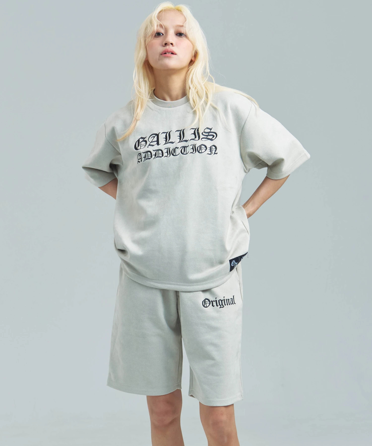 JACKROSE(ジャックローズ) |GA Suede 刺繍 Shorts(MENS)