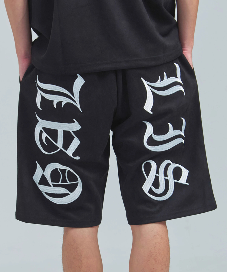 JACKROSE(ジャックローズ) |GA Suede 刺繍 Shorts(MENS)