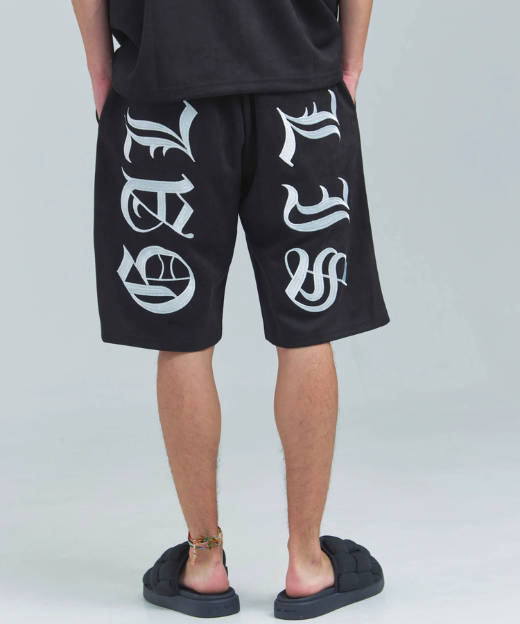 JACKROSE(ジャックローズ) |GA Suede 刺繍 Shorts(MENS)