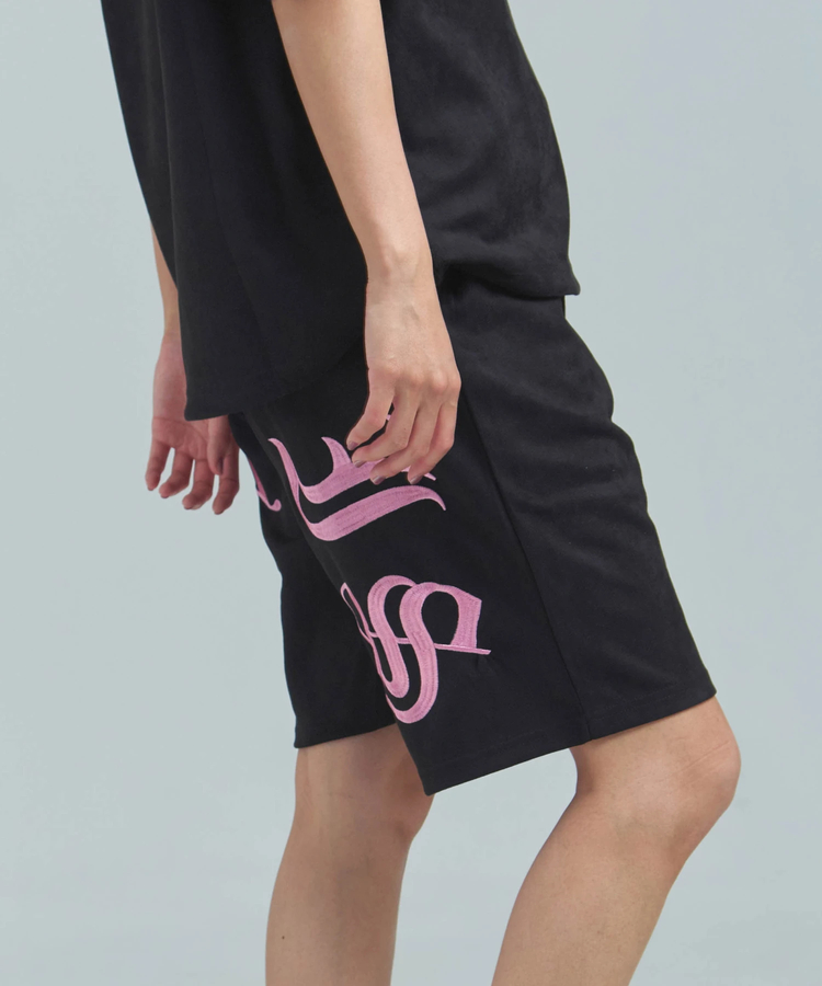 JACKROSE(ジャックローズ) |GA Suede 刺繍 Shorts(MENS)