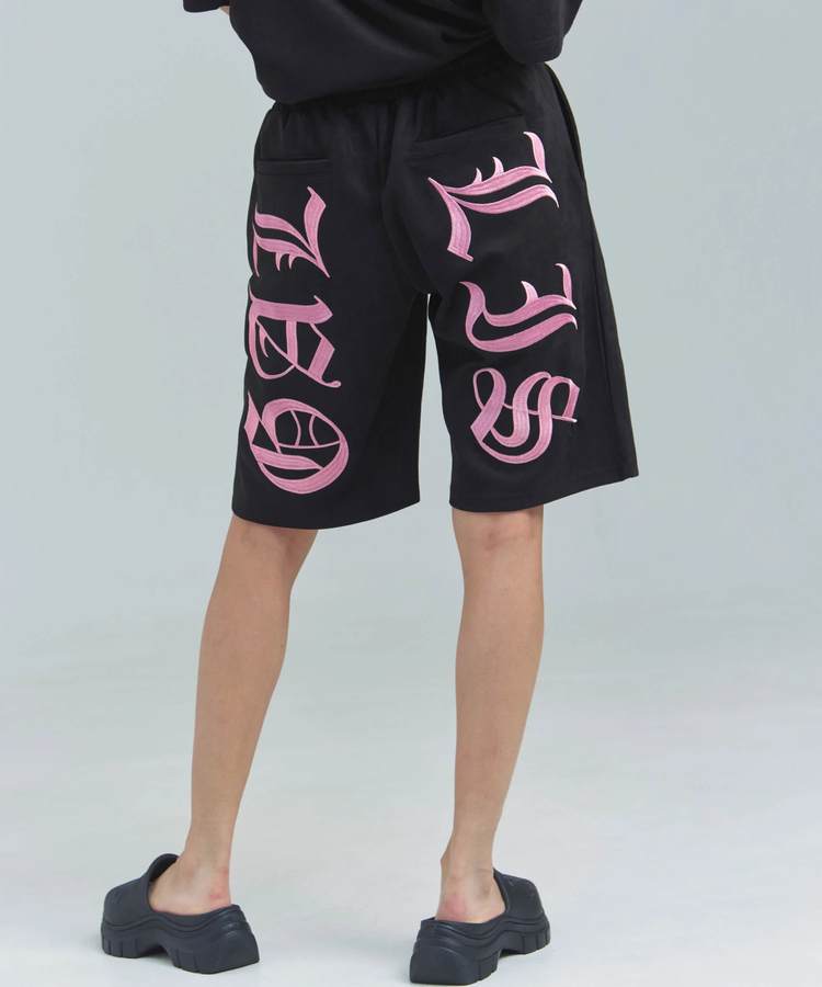 JACKROSE(ジャックローズ) |GA Suede 刺繍 Shorts(MENS)