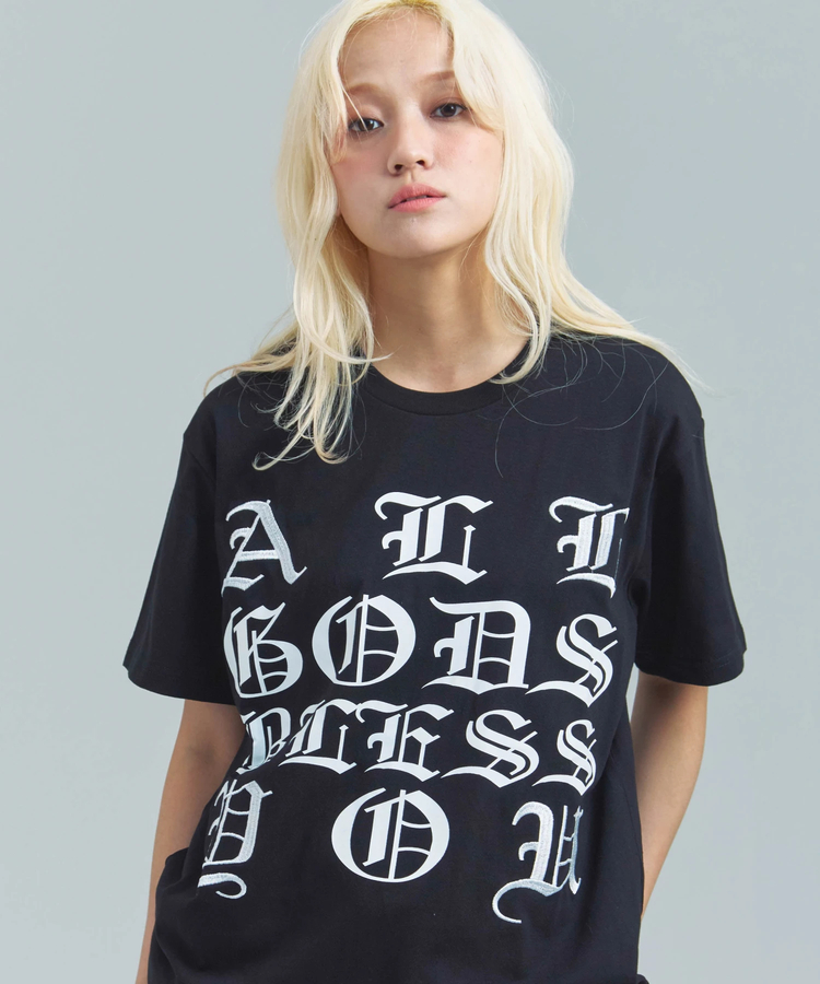 JACKROSE(ジャックローズ) |GA O.E 刺繍-Print SS Tee(MENS)