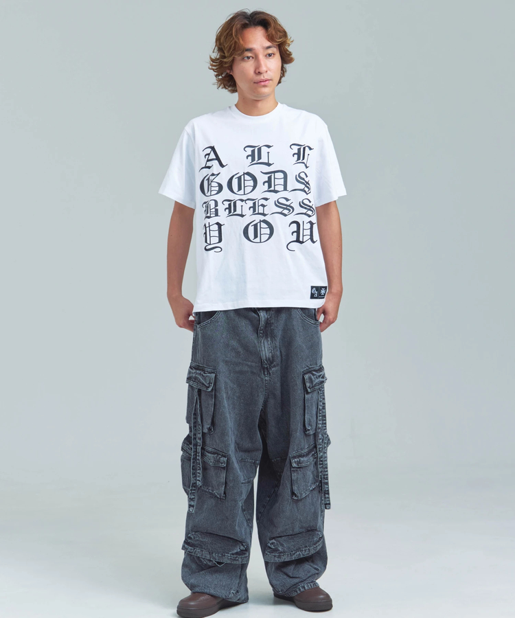 JACKROSE(ジャックローズ) |GA O.E 刺繍-Print SS Tee(MENS)