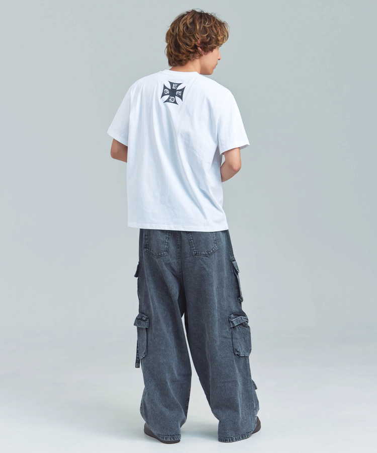JACKROSE(ジャックローズ) |GA O.E 刺繍-Print SS Tee(MENS)
