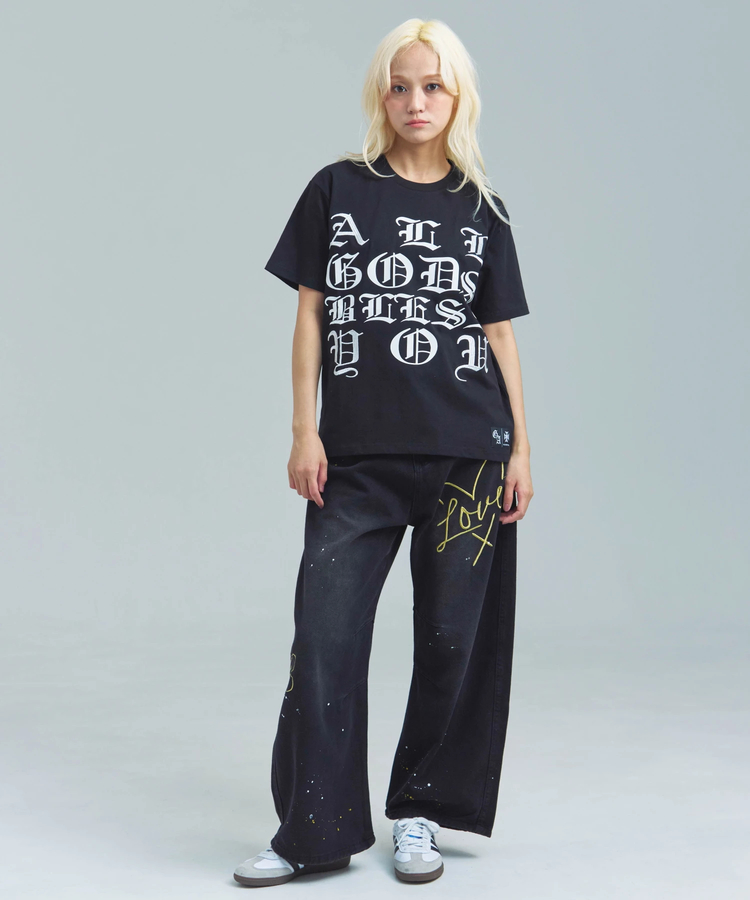 JACKROSE(ジャックローズ) |GA O.E 刺繍-Print SS Tee(MENS)
