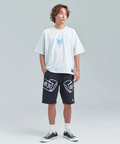 JACKROSE(ジャックローズ) |GA Glitter Butterfly 刺繍 SS Tee(MENS)