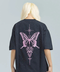 JACKROSE(ジャックローズ) |GA Glitter Butterfly 刺繍 SS Tee(MENS)