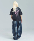 JACKROSE(ジャックローズ) |GA Glitter Butterfly 刺繍 SS Tee(MENS)
