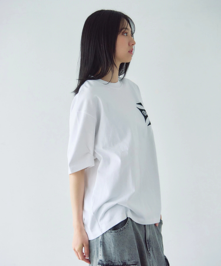 JACKROSE(ジャックローズ) |GA Cross Logo刺繍 S/S Tee(MENS)