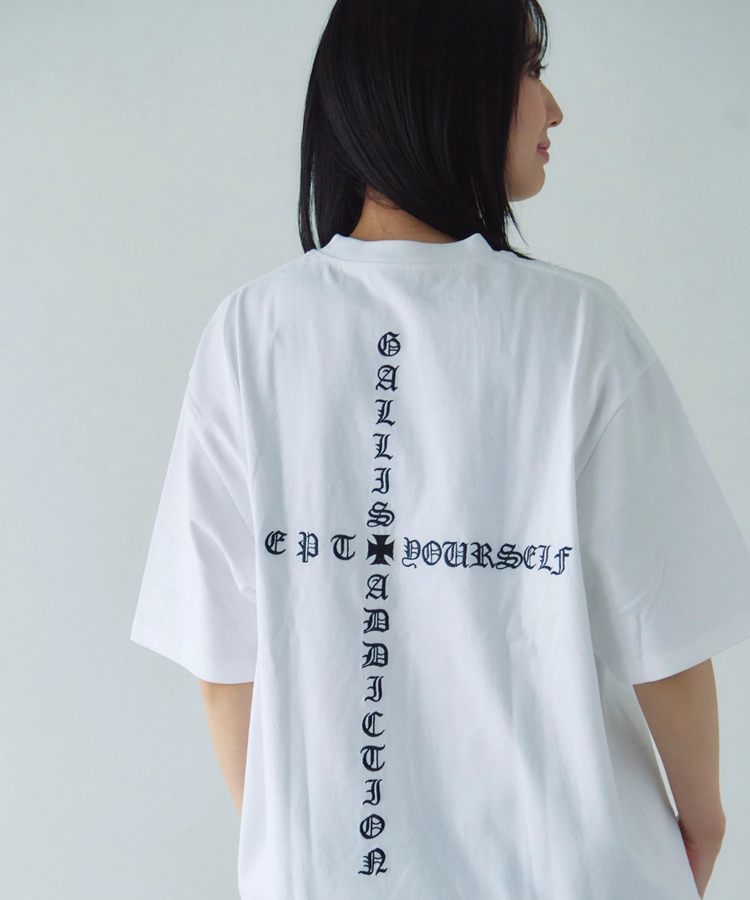 JACKROSE(ジャックローズ) |GA Cross Logo刺繍 S/S Tee(MENS)