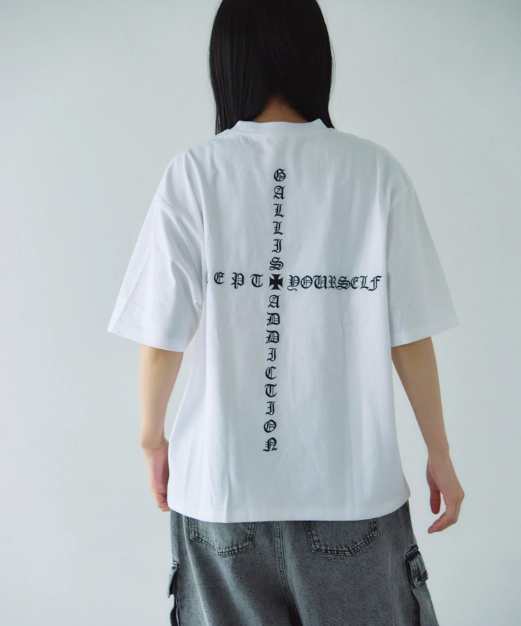 JACKROSE(ジャックローズ) |GA Cross Logo刺繍 S/S Tee(MENS)