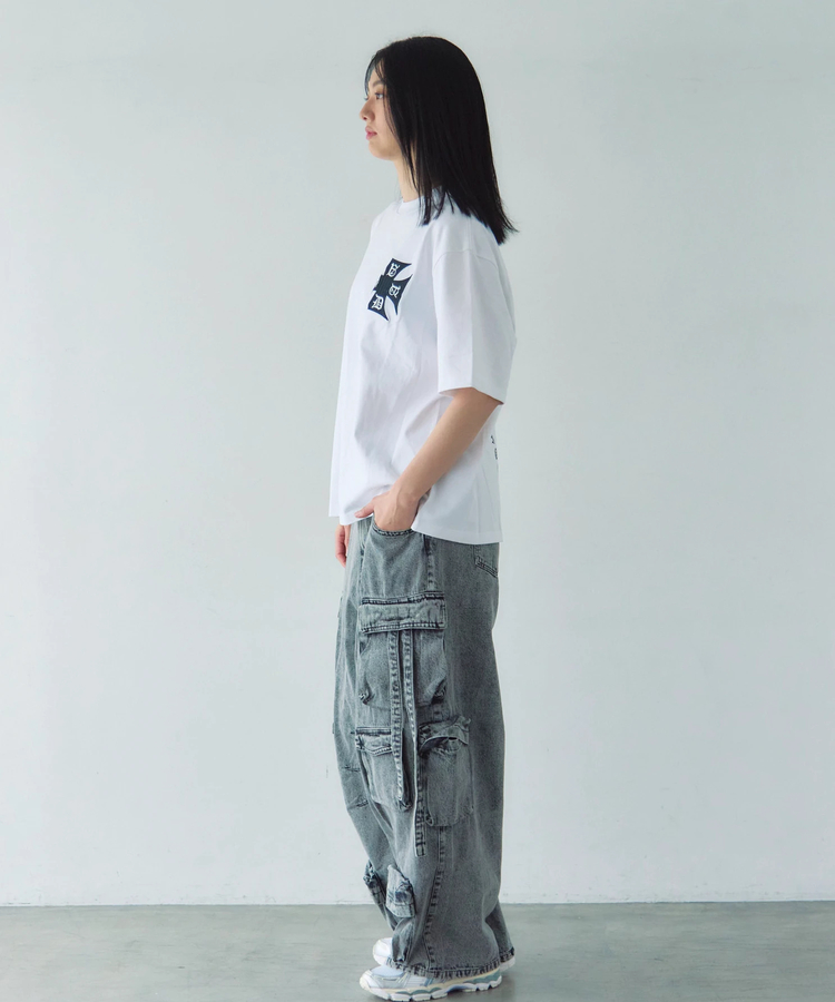 JACKROSE(ジャックローズ) |GA Cross Logo刺繍 S/S Tee(MENS)