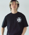 JACKROSE(ジャックローズ) |GA Cross Logo刺繍 S/S Tee(MENS)