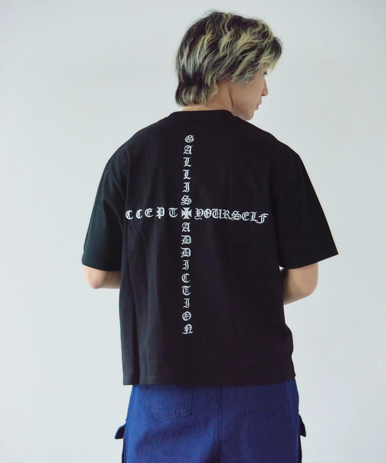 JACKROSE(ジャックローズ) |GA Cross Logo刺繍 S/S Tee(MENS)