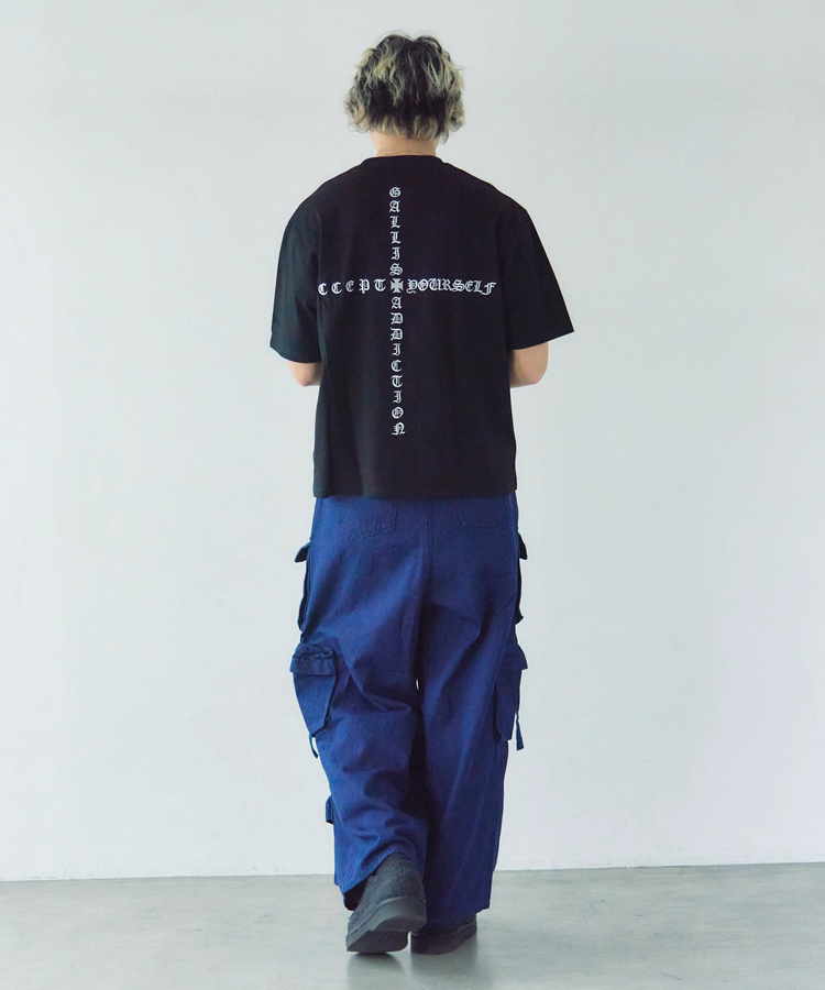 JACKROSE(ジャックローズ) |GA Cross Logo刺繍 S/S Tee(MENS)