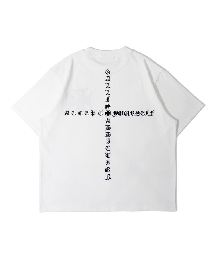 JACKROSE(ジャックローズ) |GA Cross Logo刺繍 S/S Tee(MENS)