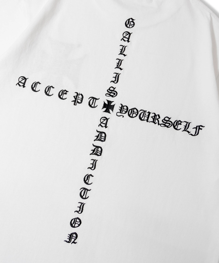 JACKROSE(ジャックローズ) |GA Cross Logo刺繍 S/S Tee(MENS)