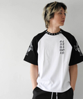 JACKROSE(ジャックローズ) |GA Raglan 刺繍&Print S/S Tee(MENS)