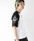 JACKROSE(ジャックローズ) |GA Raglan 刺繍&Print S/S Tee(MENS)