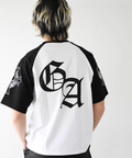 JACKROSE(ジャックローズ) |GA Raglan 刺繍&Print S/S Tee(MENS)