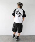 JACKROSE(ジャックローズ) |GA Raglan 刺繍&Print S/S Tee(MENS)