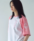 JACKROSE(ジャックローズ) |GA Raglan 刺繍&Print S/S Tee(MENS)